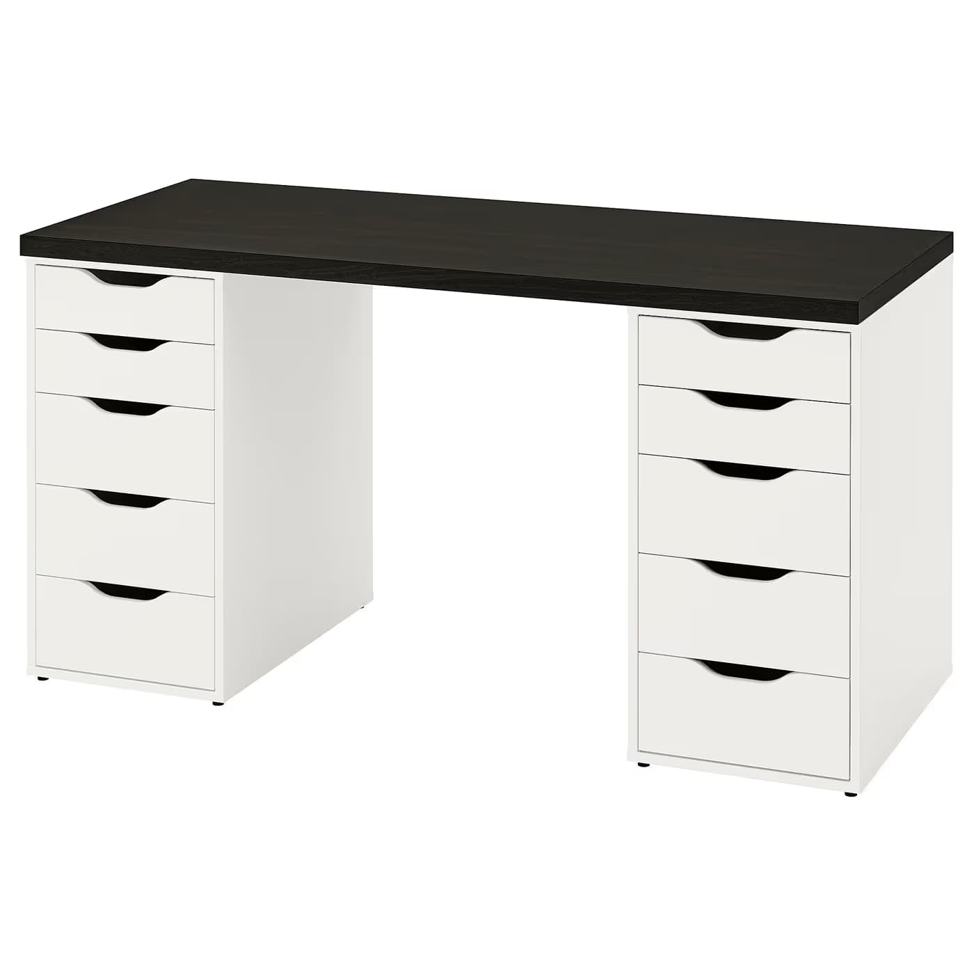 IKEA LAGKAPTEN / ALEX Desk 55 1/8x23 5/8 " image