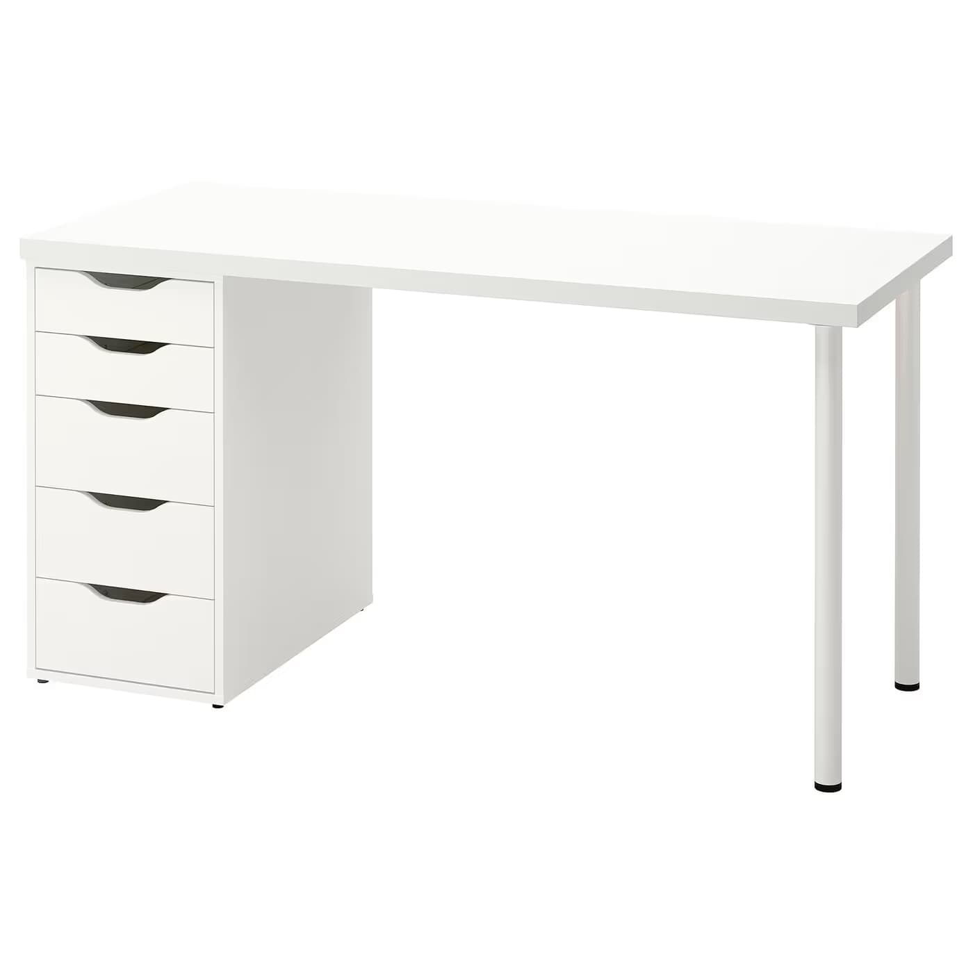 IKEA LAGKAPTEN / ALEX Desk 55 1/8x23 5/8 " image