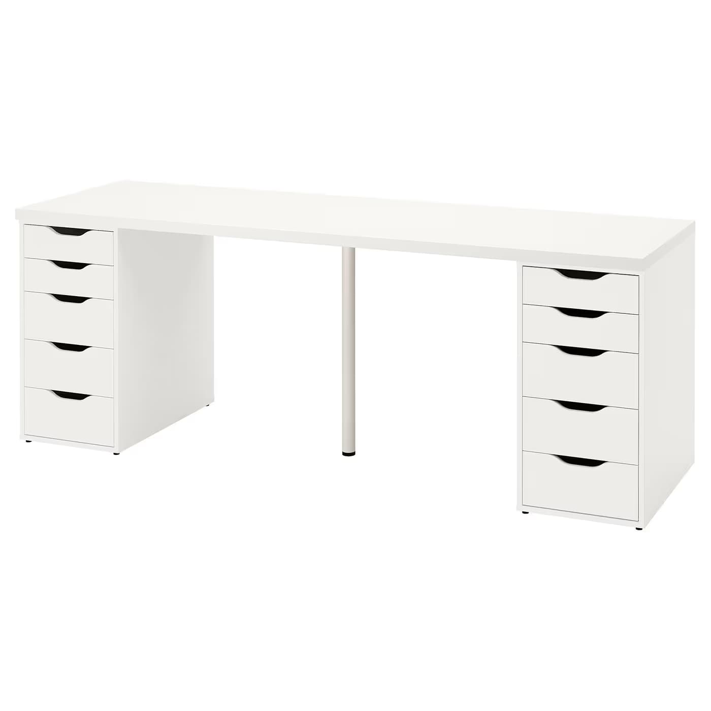 IKEA LAGKAPTEN / ALEX Desk 78 3/4x23 5/8 " image