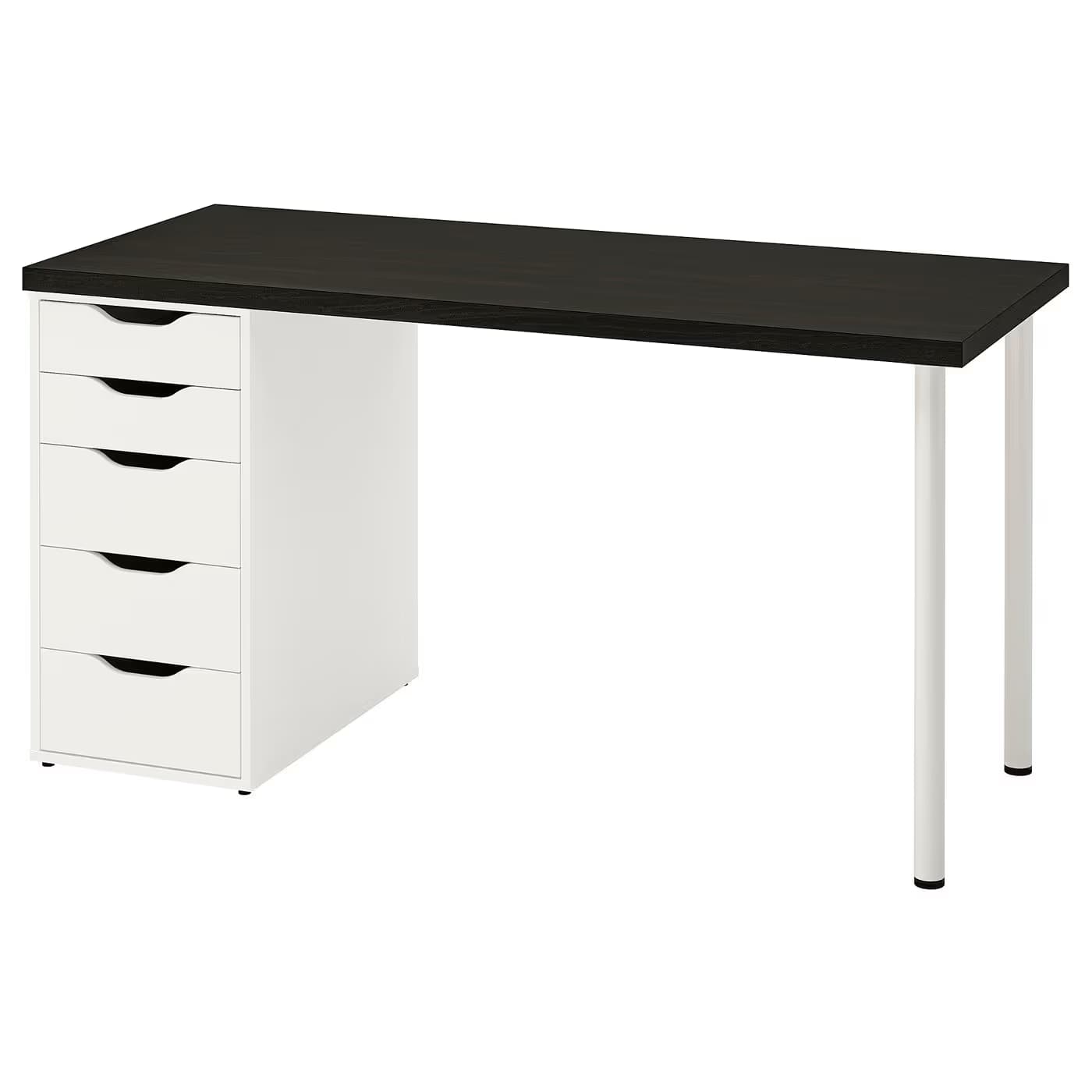 IKEA LAGKAPTEN / ALEX Desk 55 1/8x23 5/8 " image