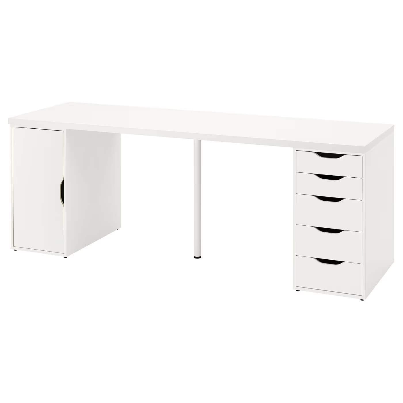 IKEA LAGKAPTEN / ALEX Desk 78 3/4x23 5/8 " image