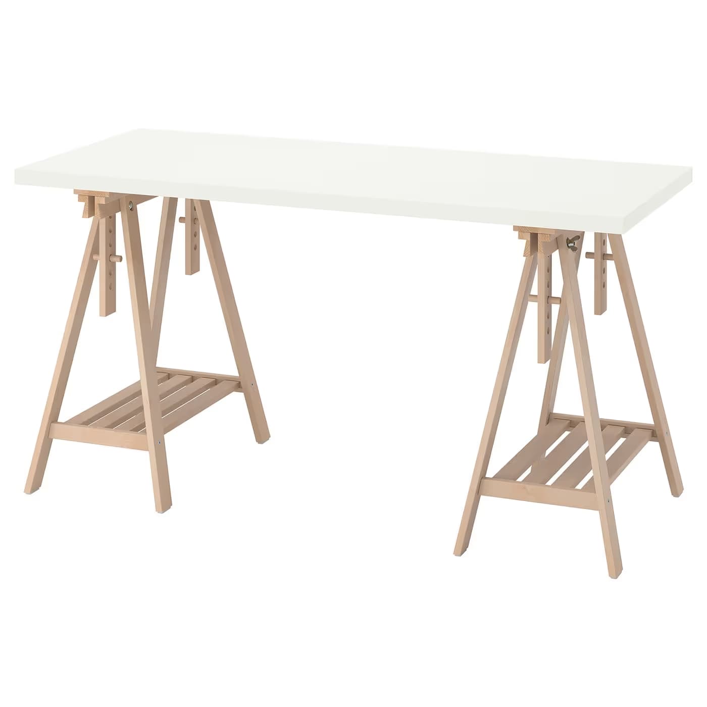 IKEA LAGKAPTEN / MITTBACK Desk 55 1/8x23 5/8 " image