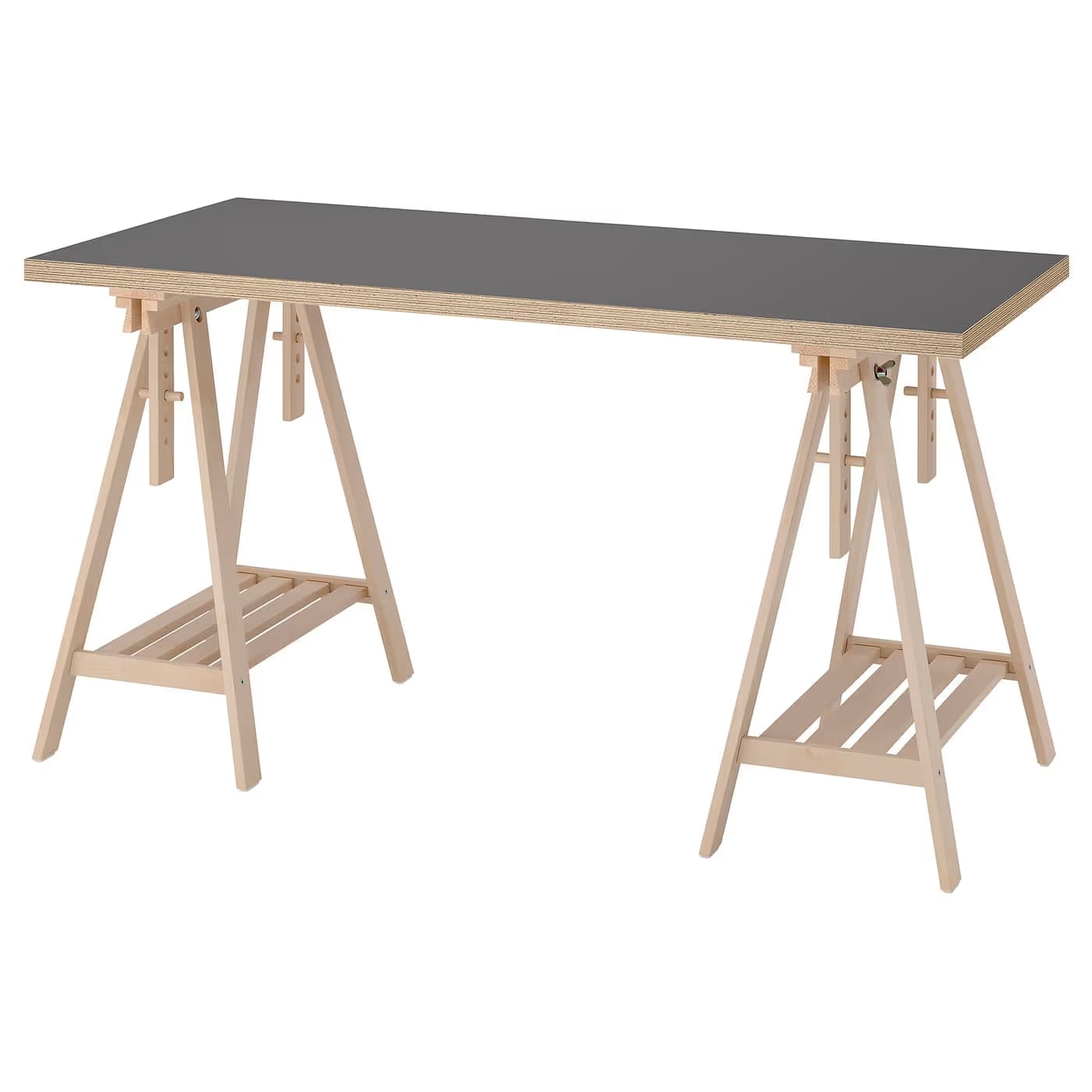 IKEA LAGKAPTEN / MITTBACK Desk 55 1/8x23 5/8 " image