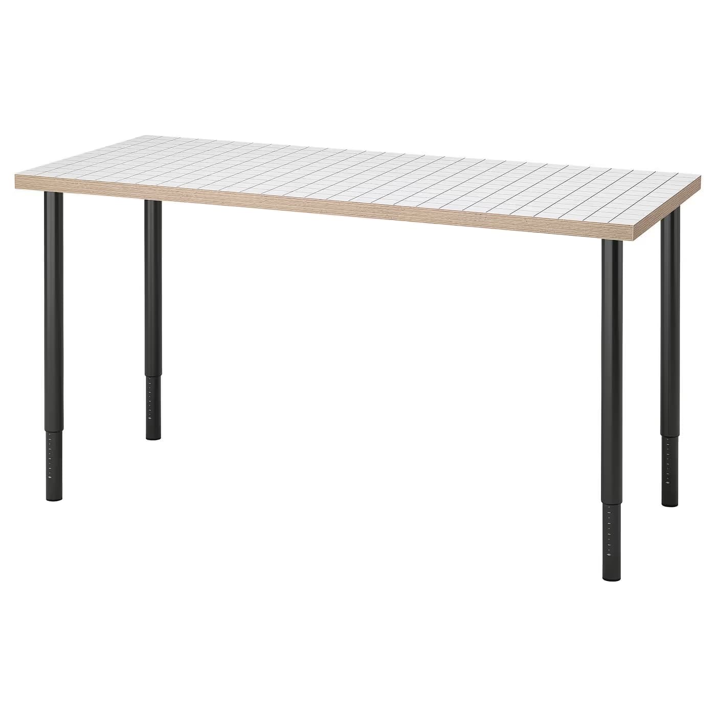 IKEA LAGKAPTEN / OLOV Desk 55 1/8x23 5/8 " main image
