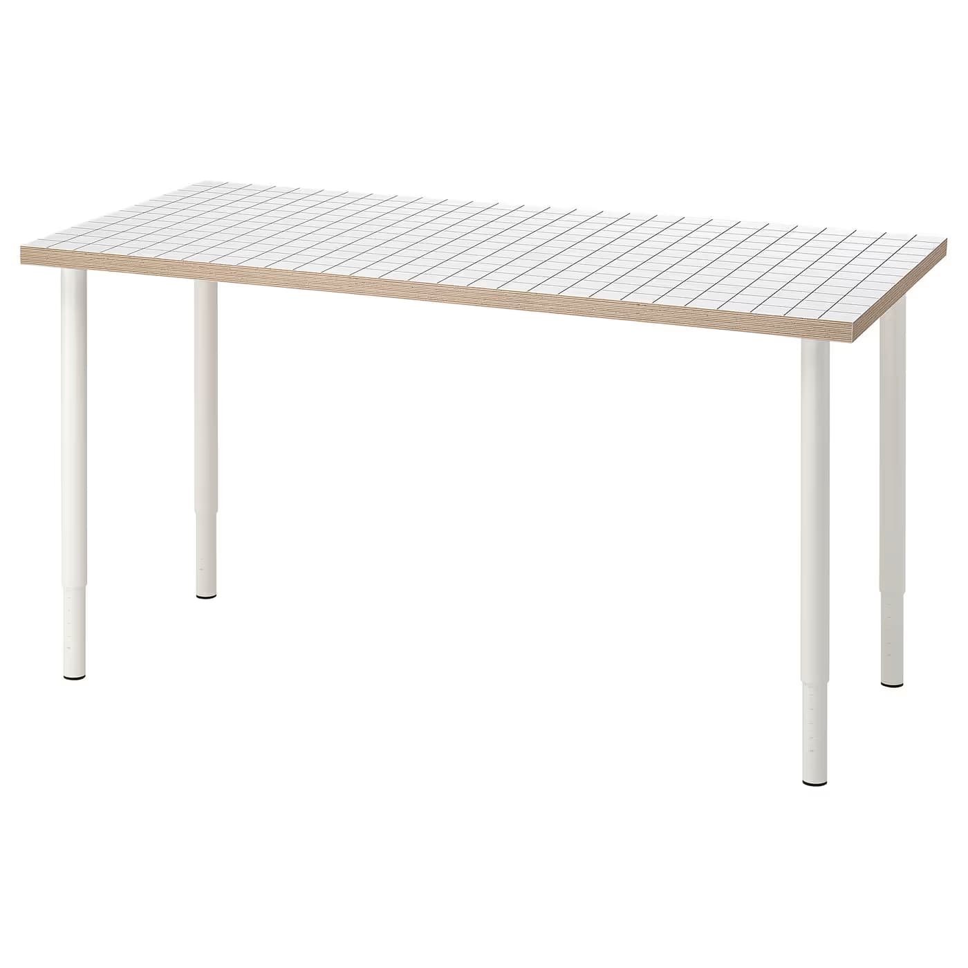 IKEA LAGKAPTEN / OLOV Desk 55 1/8x23 5/8 " image
