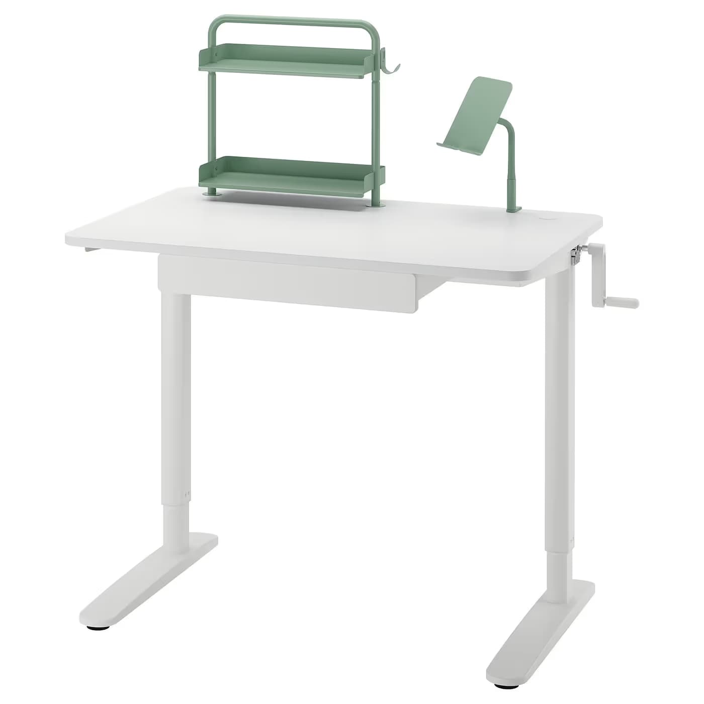 IKEA RELATERA Desk combination sit/stand 35 3/8x23 5/8 " image