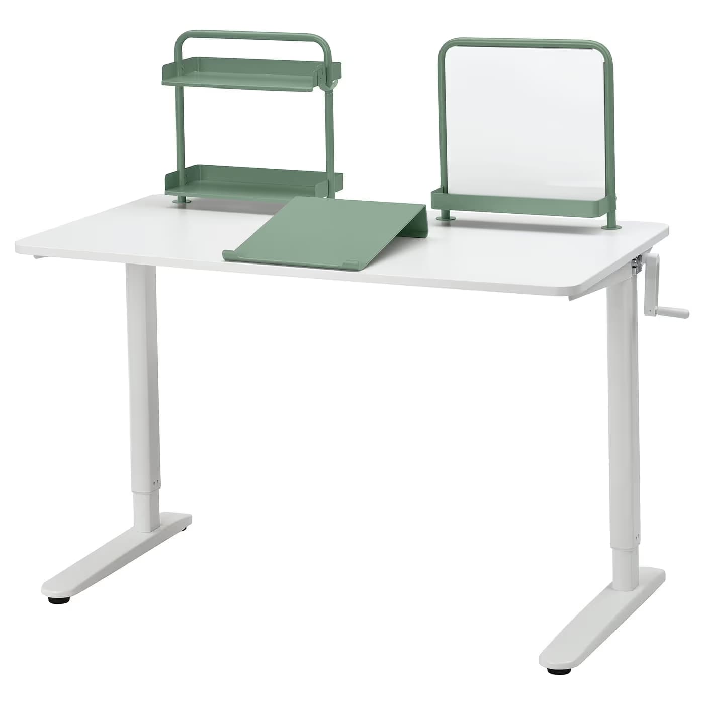 IKEA RELATERA Desk combination sit/stand 46 1/8x23 5/8 " image