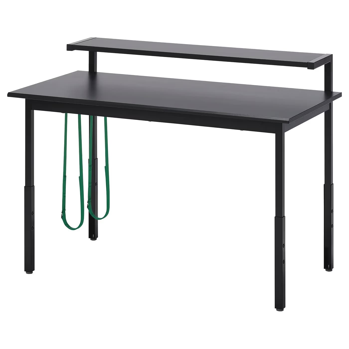 IKEA UTVISNING Gaming desk with shelf 47 1/4x23 5/8 " image