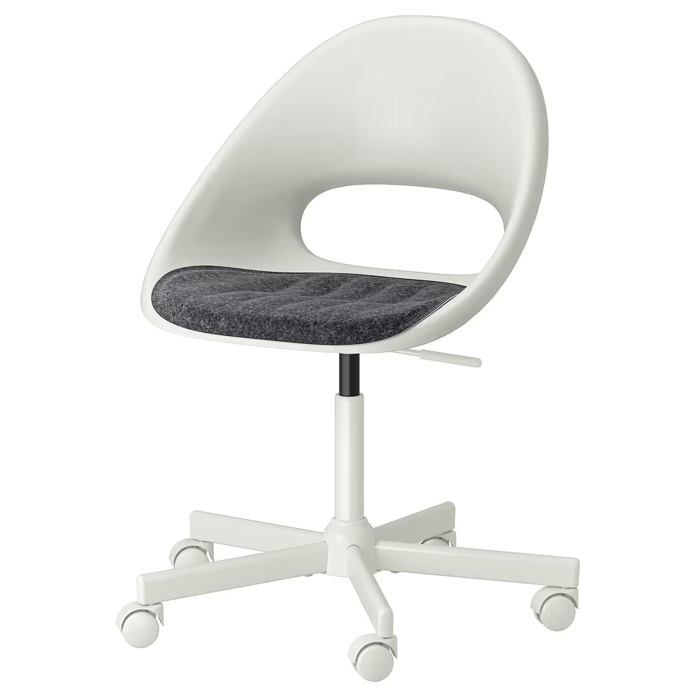 IKEA LOBERGET / MALSKÄR swivel chair + pad Computer chair 26 3/8 \ image