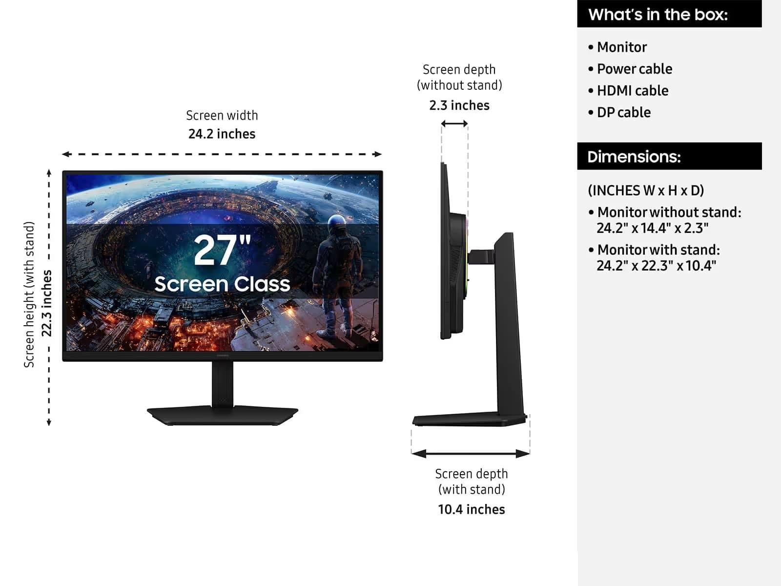 Samsung 27 Inch Odyssey G8 G80HF 5K Gaming Monitor image