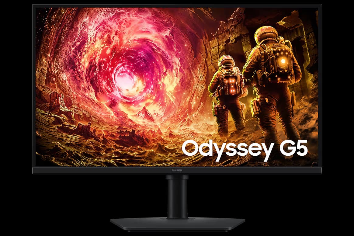 Samsung 27 inch QHD 180Hz Odyssey G5 G50F Gaming Monitor image