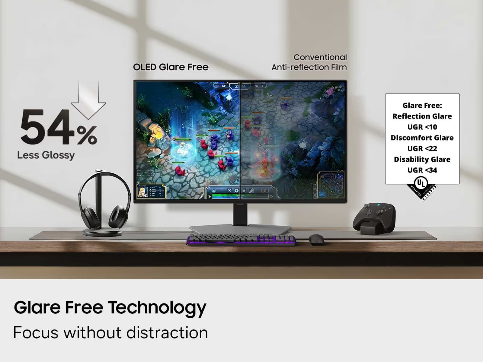 Samsung 32 Inch Odyssey OLED G8 G80SH 4K Gaming Monitor image
