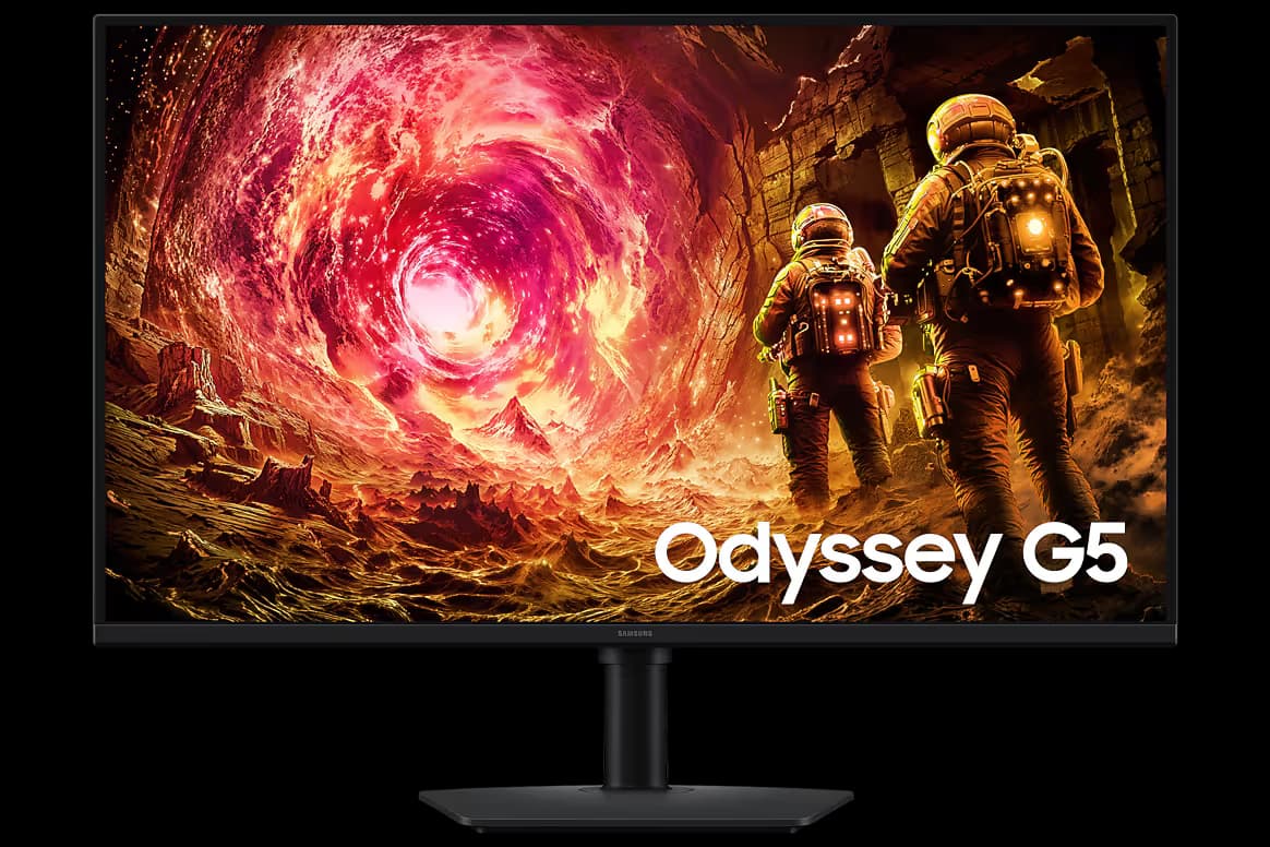 Samsung 32 inch QHD 180Hz Odyssey G5 G50F Gaming Monitor main image