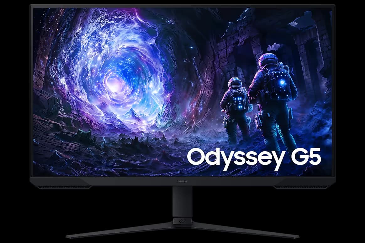 Samsung 32" QHD 180Hz Odyssey G5 G51F Gaming Monitor image