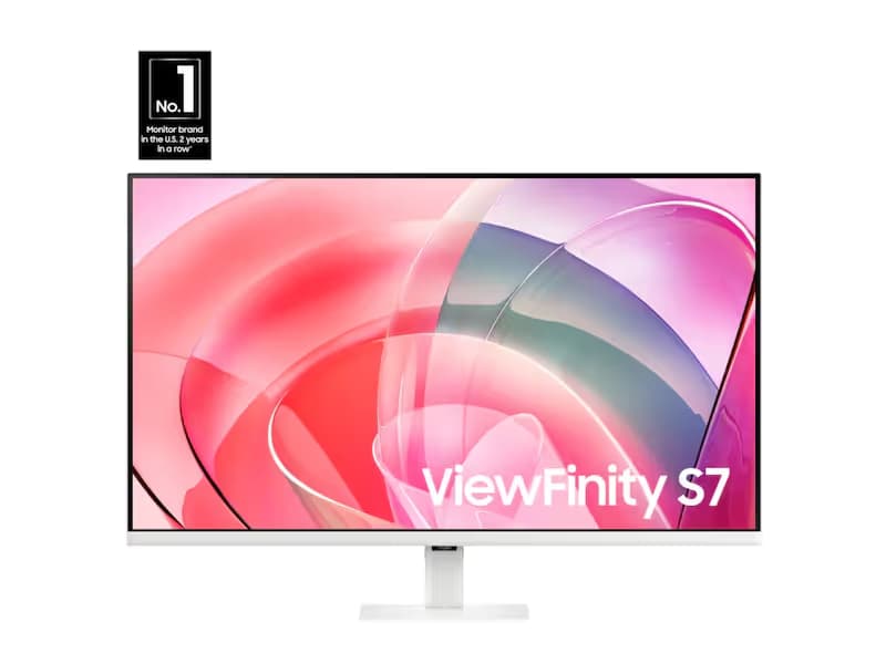 Samsung 32" ViewFinity S7 (S70D) 4K UHD HDR10 High Resolution Monitor | LS32D701EANXZA image