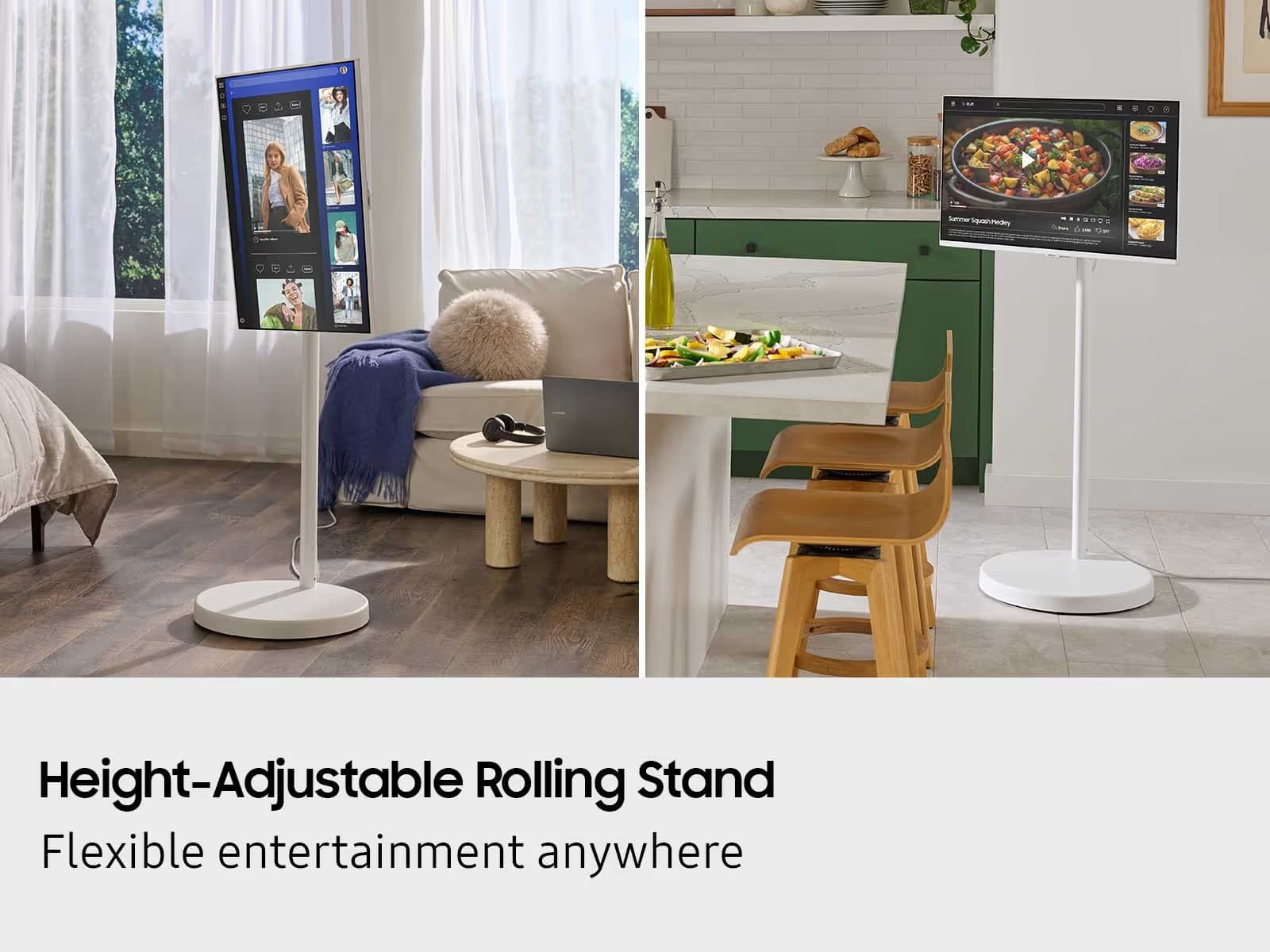 Samsung 43 inch The Movingstyle Essential Rolling Monitor F-LS43FM70-MSR image