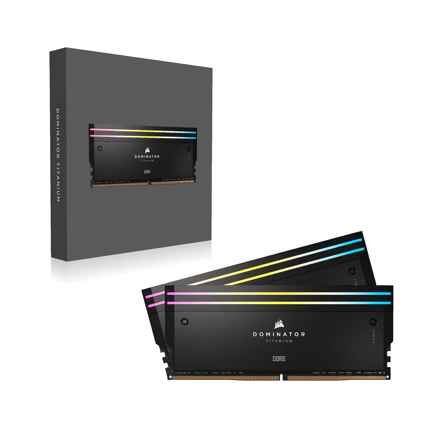 Corsair DOMINATOR TITANIUM RGB 32GB (2x16GB) DDR5 7600 MT/s CL36 image