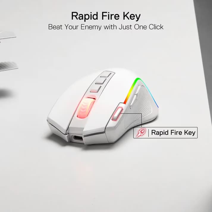 Redragon M612 Predator Pro White image