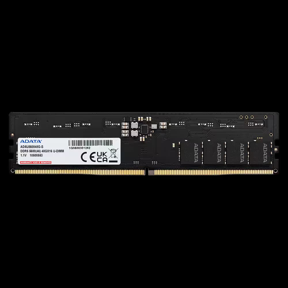 Adata DDR5-5600 U-DIMM 48GB (1x48GB) CL46 Black image