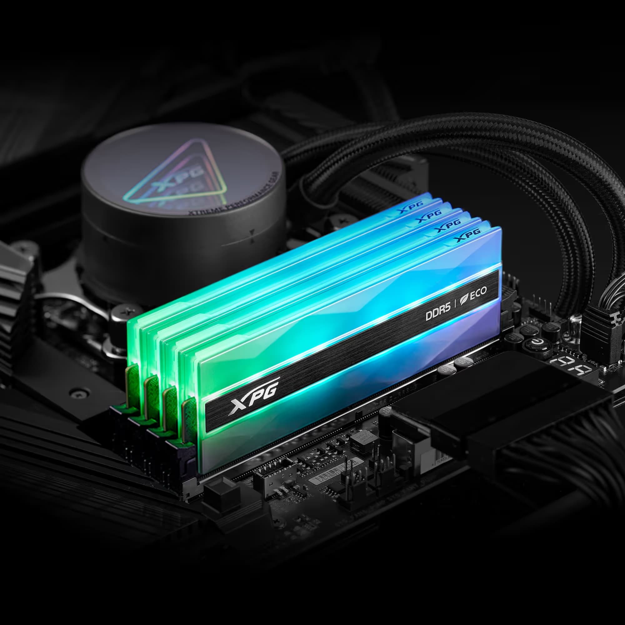 ADATA XPG LANCER NEON RGB DDR5-6000 32 (2x16GB) CL30 Silver Grey image