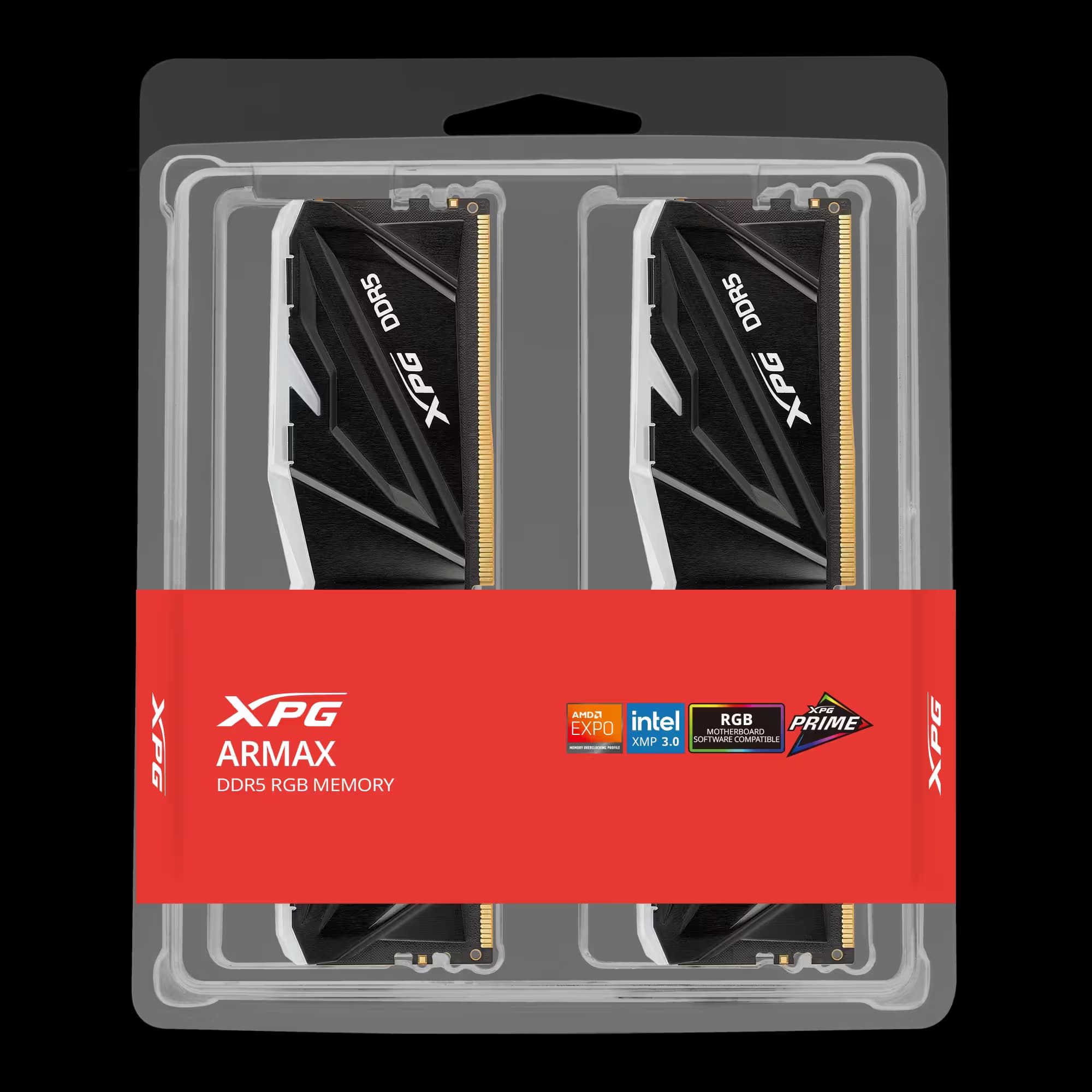 ADATA XPG ARMAX RGB DDR5-6000 32 (2x16GB) CL36 Black image