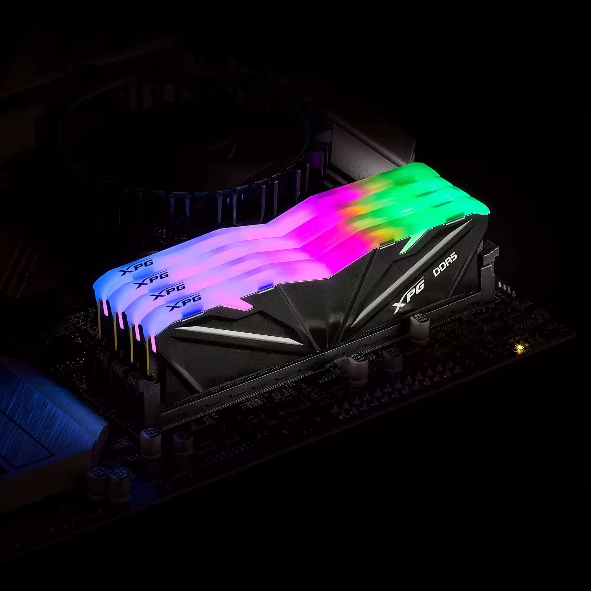ADATA XPG ARMAX RGB DDR5-6400 32 (2x16GB) CL38 Black image