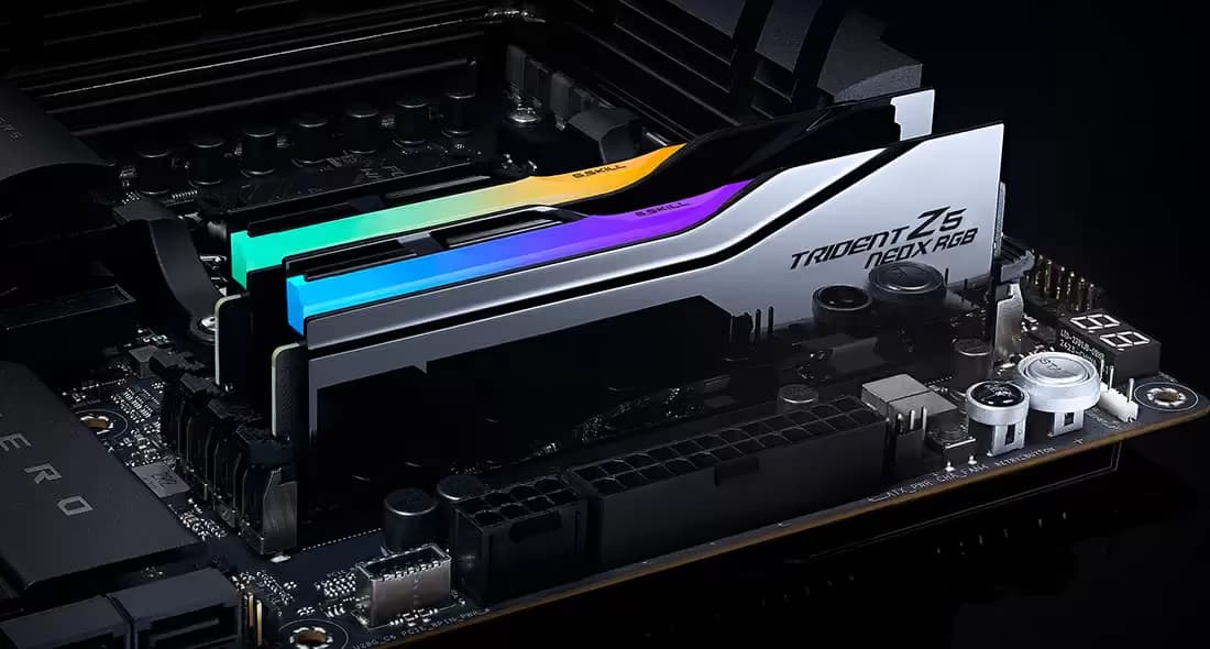 G.SKILL Trident Z5 NeoX RGB DDR5-6000 32GB (2x16GB) CL26 Black image