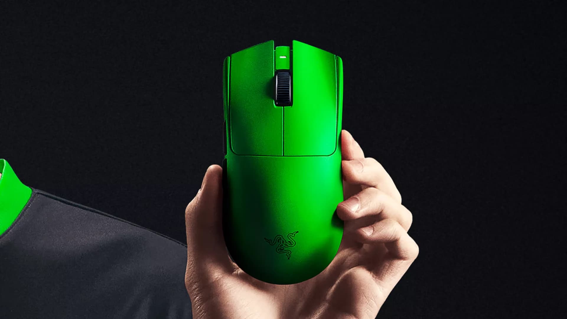 Razer DeathAdder V4 Pro - Esports Green Edition image