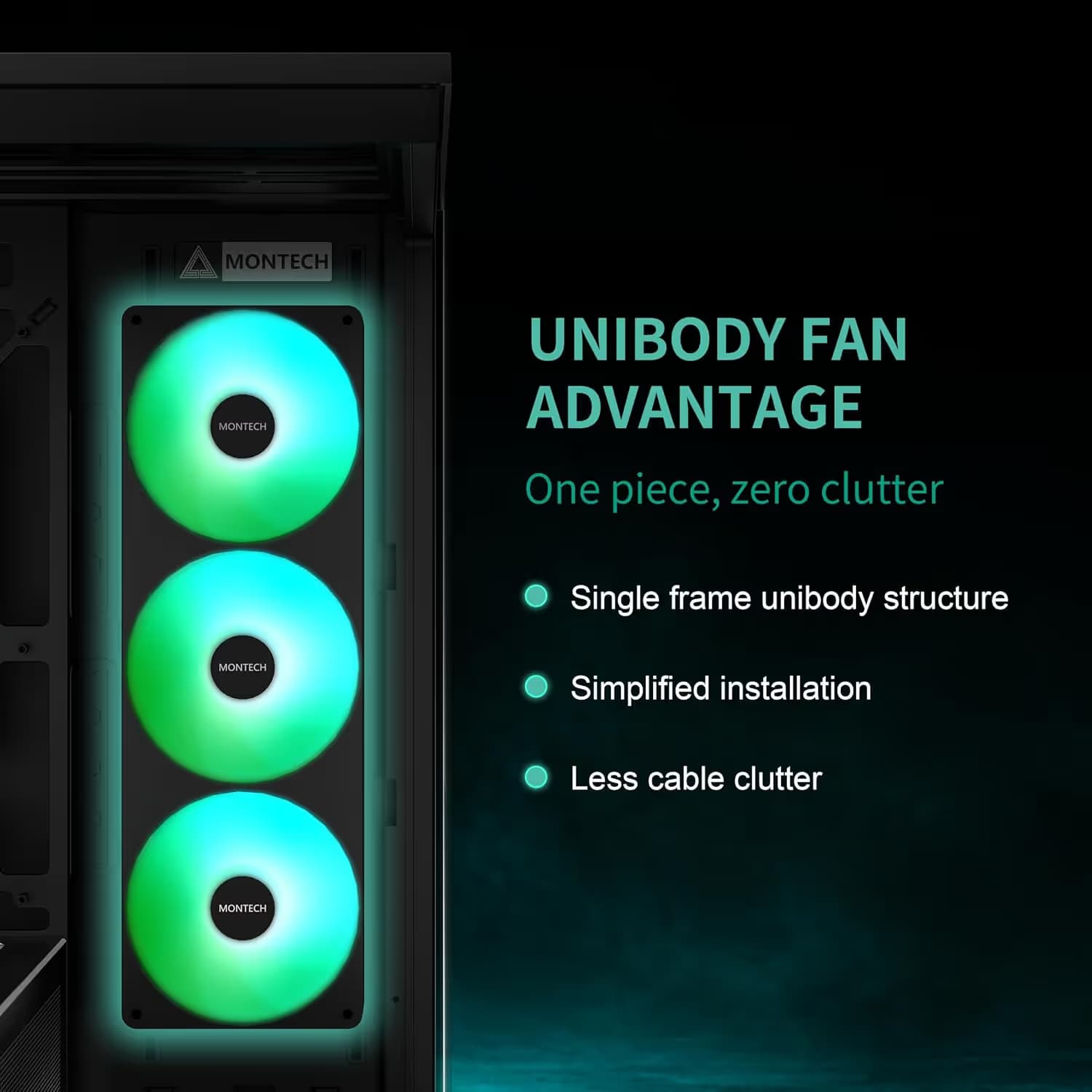 Montech TG3 ATX Mid Tower Black image