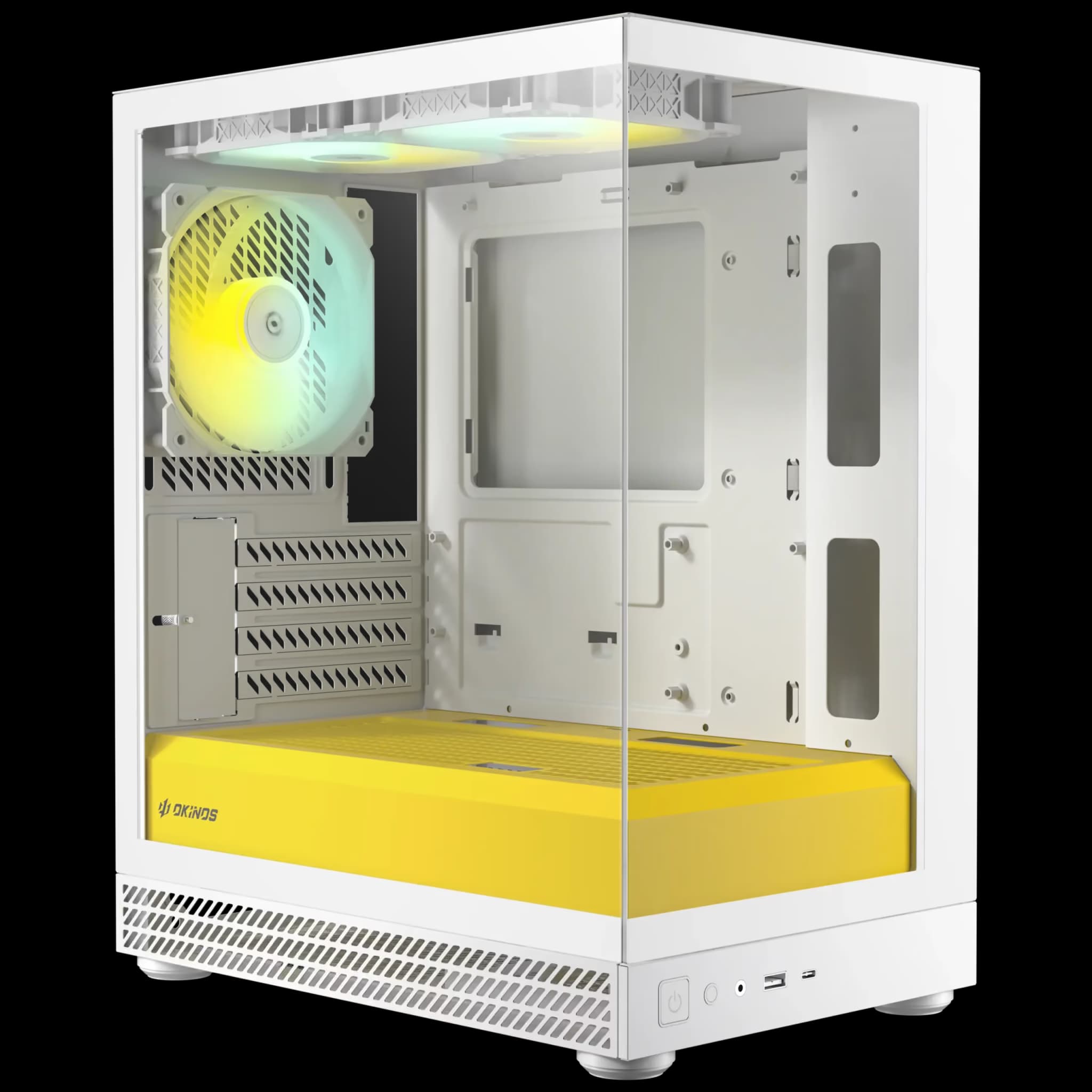 Okinos Aqua UNO Micro ATX Mini Tower Yolk image