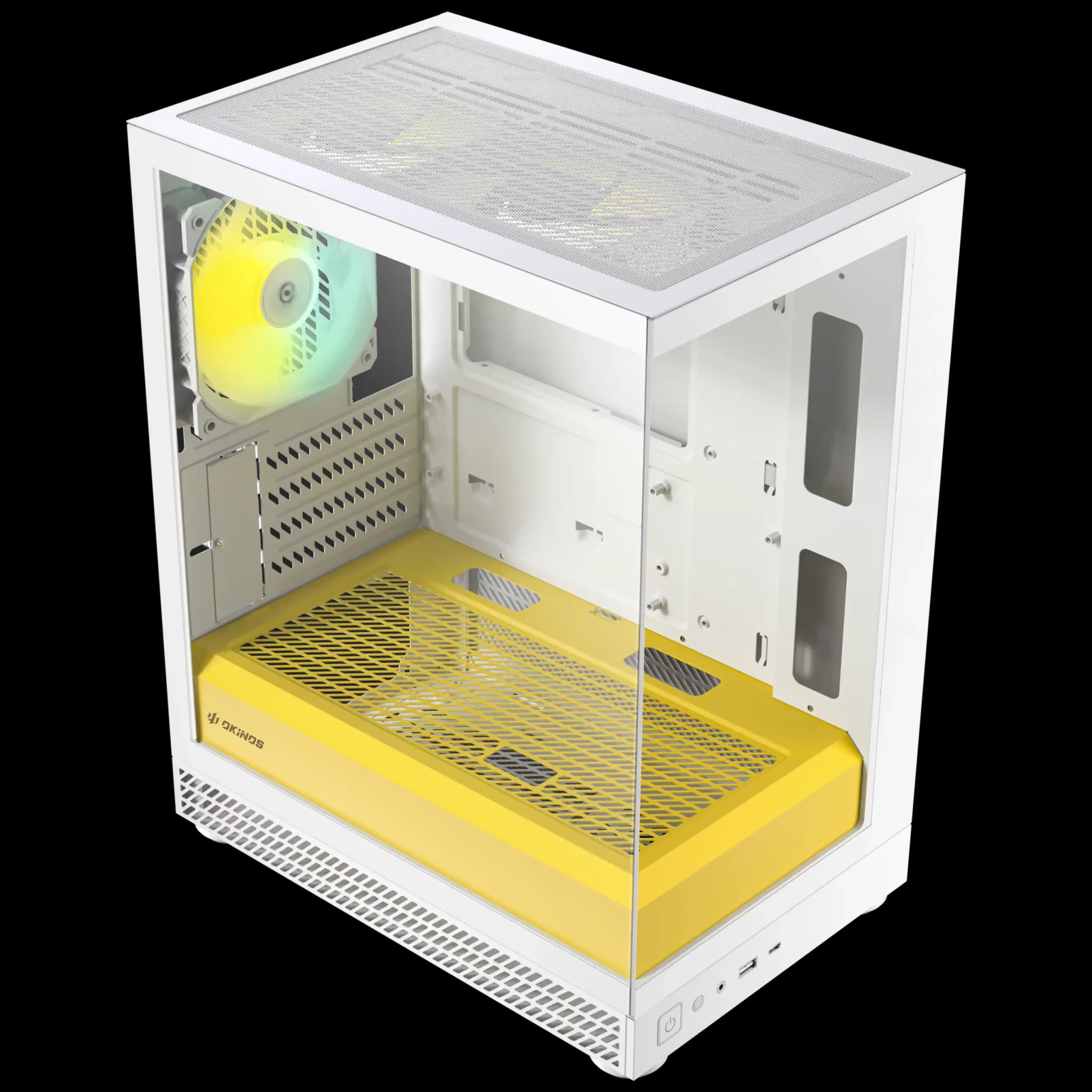 Okinos Aqua UNO Micro ATX Mini Tower Yolk image
