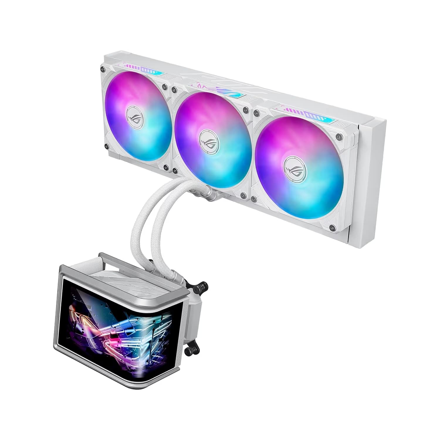 ASUS ROG RYUO IV SLC 360 ARGB White Edition image