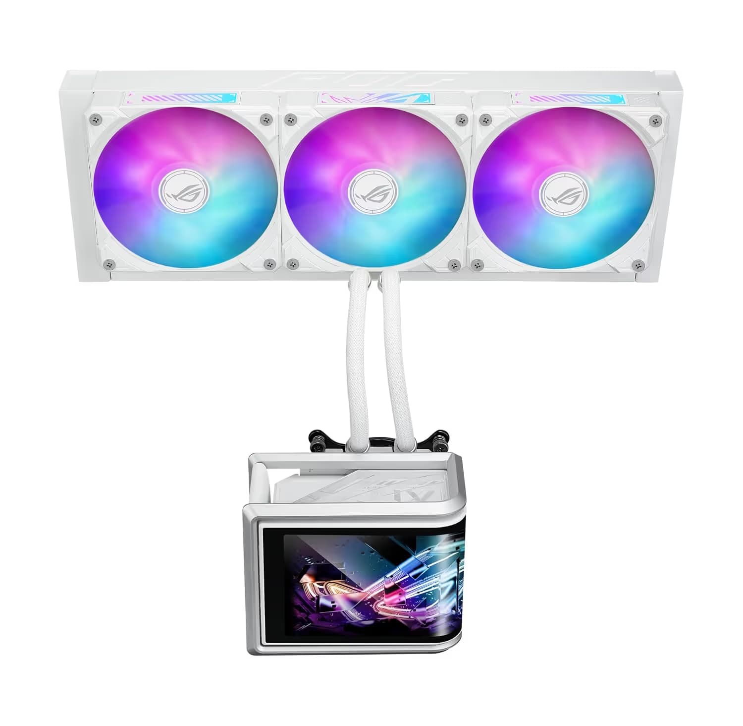 ASUS ROG RYUO IV SLC 360 ARGB White Edition image