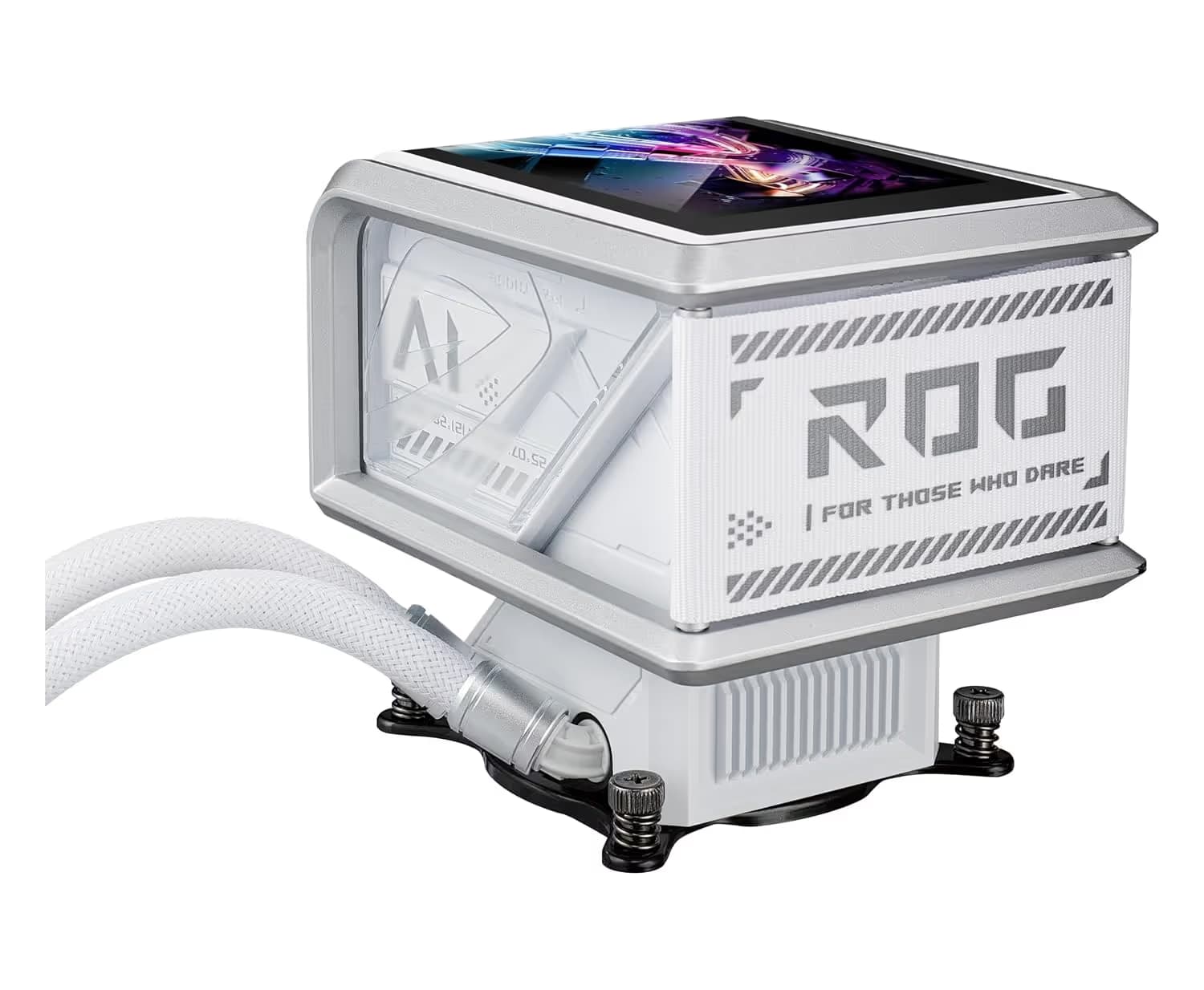 ASUS ROG RYUO IV SLC 360 ARGB White Edition image