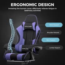 GTPLAYER Footrest Series GT800A Fabric - Purple image