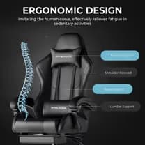 GTPLAYER Footrest Series GT800A - BLACK image