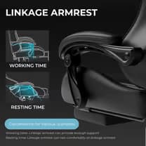GTPLAYER Footrest Series GT800A - BLACK image