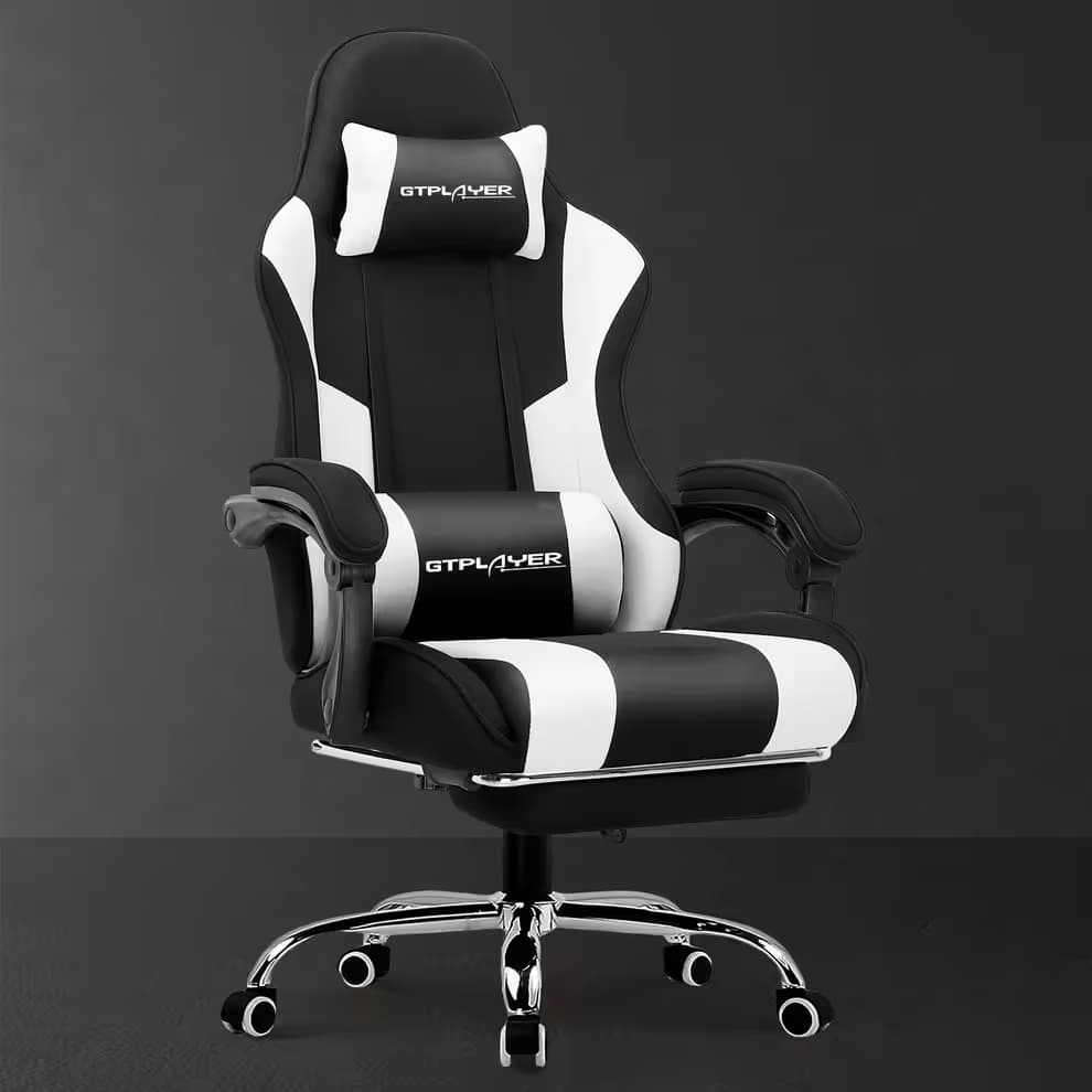 GTPLAYER Footrest Series GT800A Fabric - White(Linen) main image