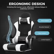 GTPLAYER Footrest Series GT800A Fabric - White(Linen) image