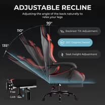 GTPLAYER Footrest Series GT800A - RED image