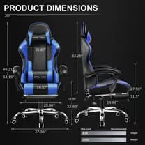GTPLAYER Footrest Series GT800A - BLUE image
