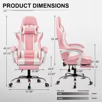 GTPLAYER Footrest Series GT800A - PINK image
