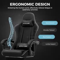 GTPLAYER Footrest Series GT800A Fabric - Black image