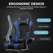 GTPLAYER Footrest Series GT800A Fabric - Blue image