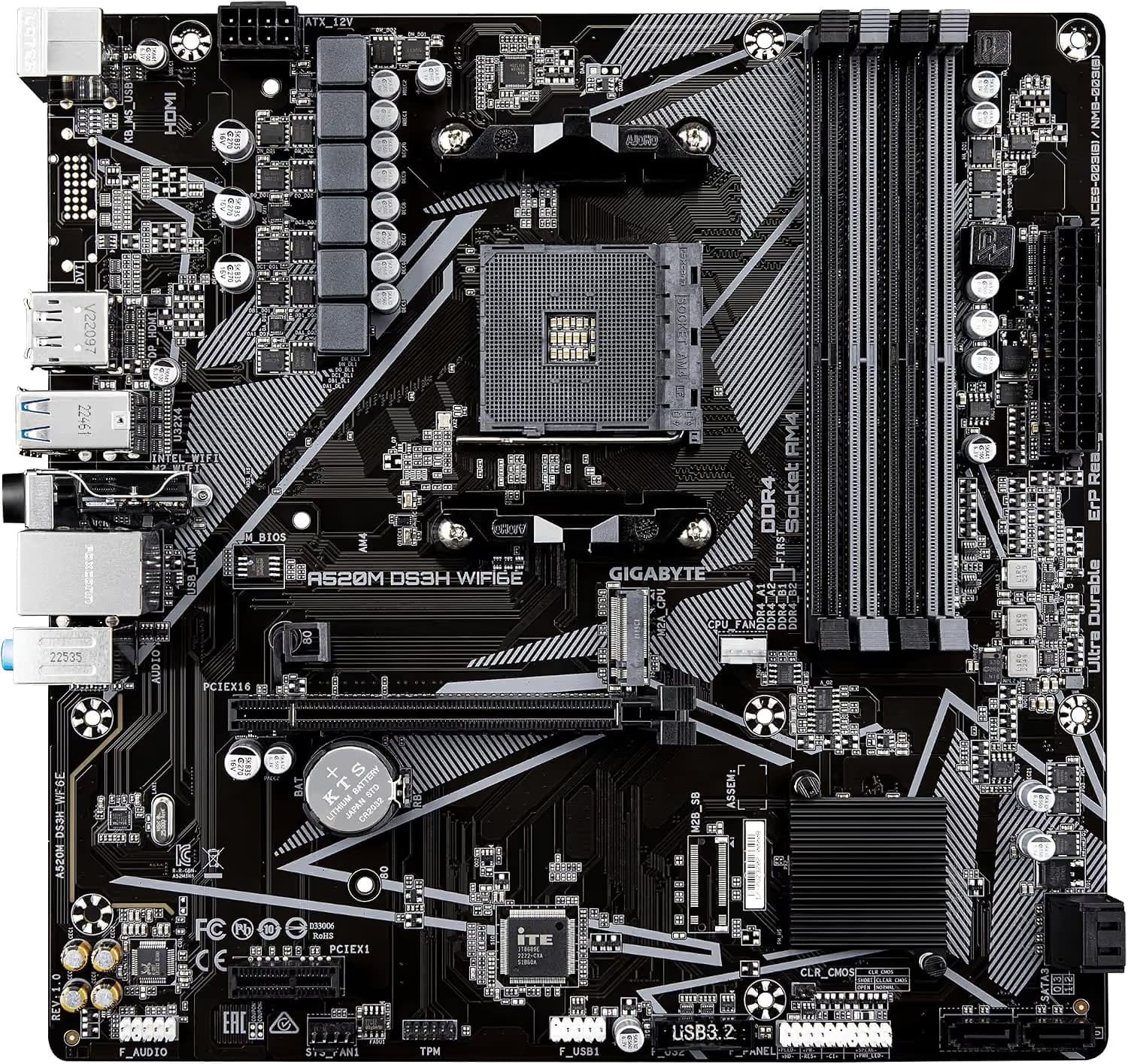 Gigabyte A520M DS3H WIFI6E image