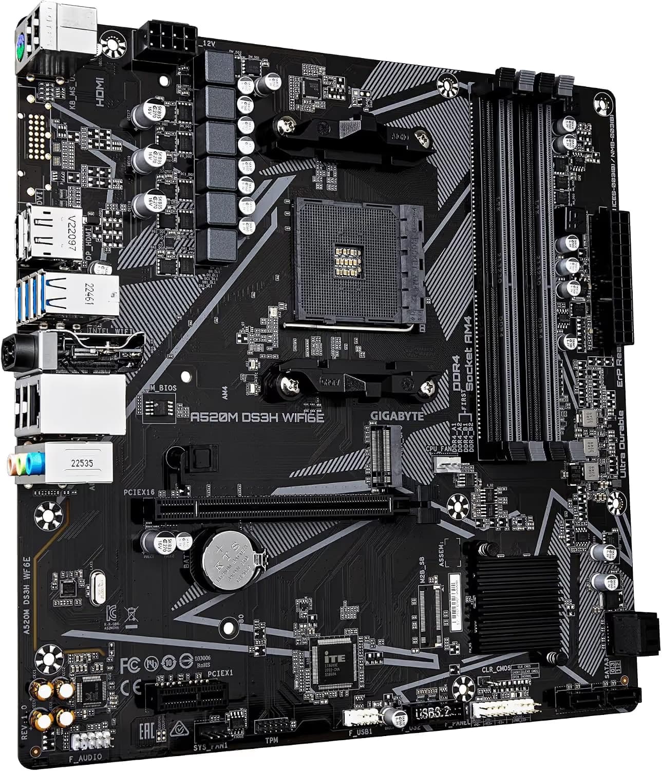 Gigabyte A520M DS3H WIFI6E image