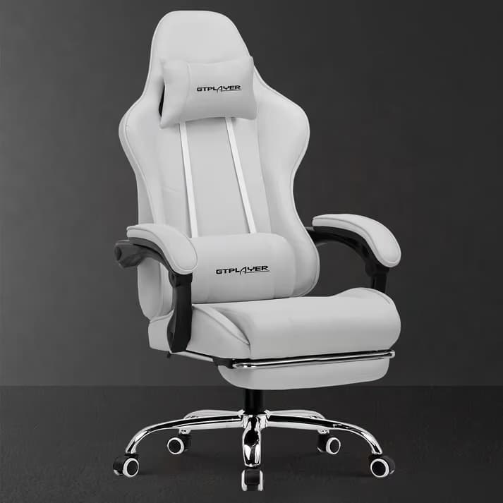 GTPLAYER Footrest Series GT800A Fabric Light Grey main image