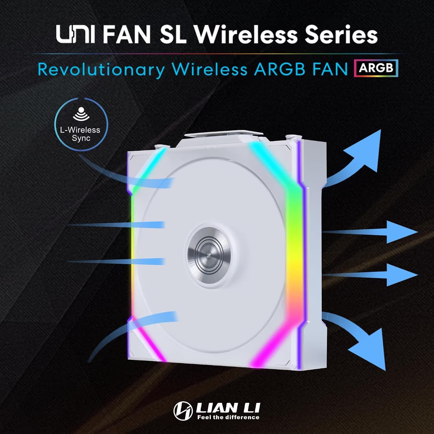 Lian Li UNI FAN SL Wireless 120mm White image