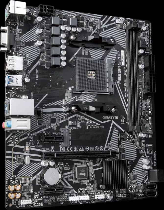 Gigabyte A520M S2HP image