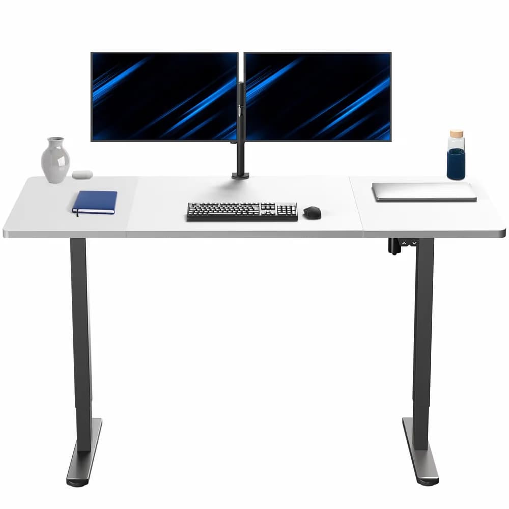 VIVO Electric 60 x 30 Black Frame With White Top main image